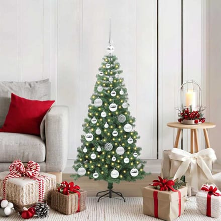 vidaXL Kerstboom Groen 120 cm PVC