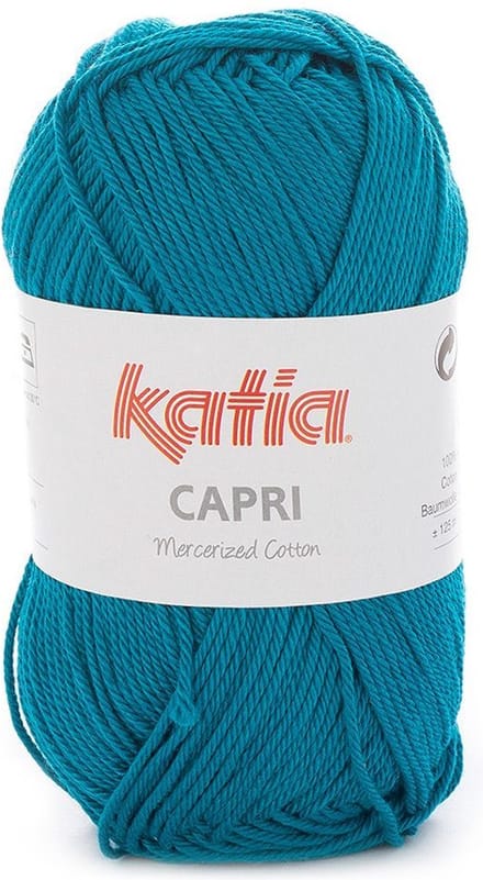 Katia Capri - 82161 donkerturquoise - Katoen Garen