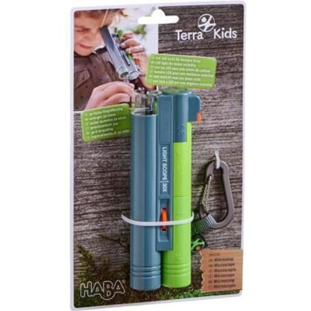 HABA Terra Kids - Microscoop - Junior 14 X 4,7 Cm Groen/grijs
