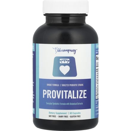 Provitalize, Dagelijkse Synbiotische Formule met Plantenextracten, 60 Capsules