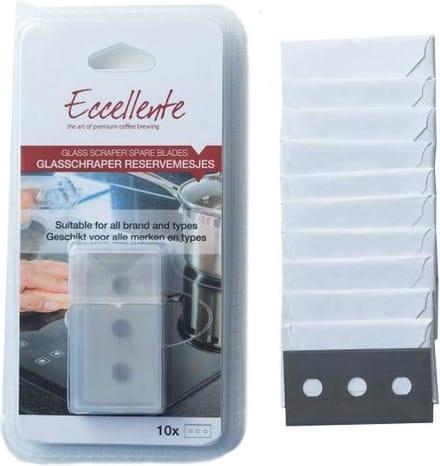 20 stuks Glasschraper Reservemesjes - 2x 10 stuks || van Eccellente