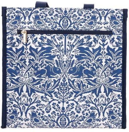 Cityshopper - Schoudertas - Brother Rabbit - Broer Konijn - Blauw - William Morris