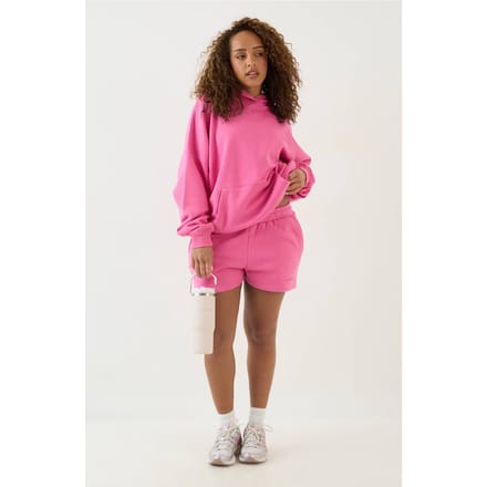 Dames Dsgn Studio Losse Pasvorm Sweat Short | Roze | Maat: Medium