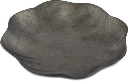 HomeBound by KY | Schaaltje schelp bloem zwart | decoratieve schaal | schaaltje