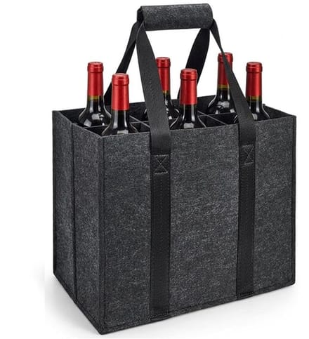 Opvouwbaar drager voor 6 flessen by Dailygoods