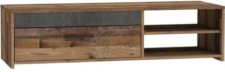 PACO – PCOT11C754 – Tv-meubel – 120 cm – Betonlook & lade