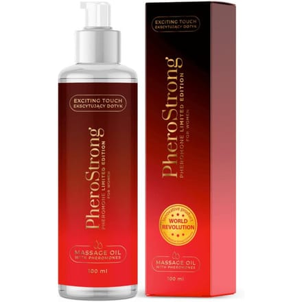 Limited Edition Voor Vrouwen Massageolie Met Feromonen 100ml