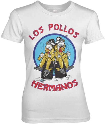Breaking Bad Walter & Jesse Hermanos Girly Tee dames-T-shirt White