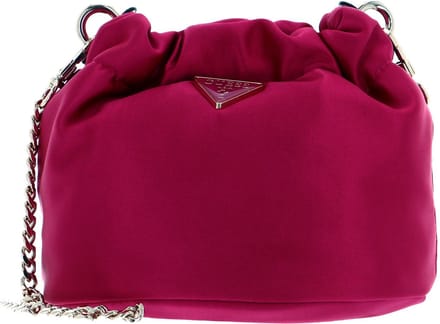 GUESS Schoudertas Velina Mini Pouch Magenta Roze