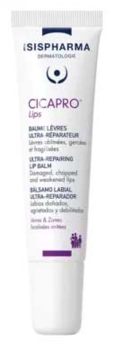 Isispharma CicaPro Ultra-Herstellende Lippenbalsem 15 ml