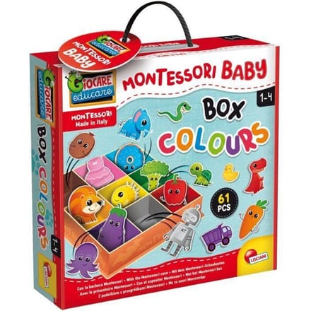 Hobbydoos Montessori Baby - Box Colours Knutselen
