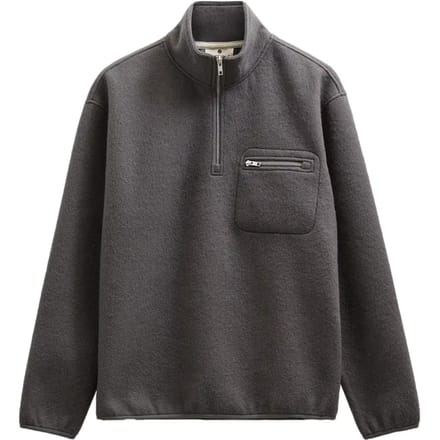 Sweater met halve rits Anerkjendt Toni
