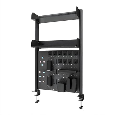 Bureau oranizer - Voor werkplek en studie - Multifunctionele organizer - Compact en praktisch voor op het bureau - Zwart