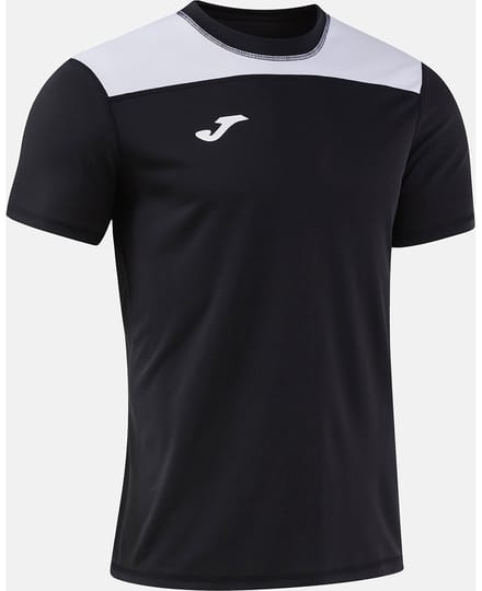 Joma Phoenix III Shirt Korte Mouw Heren - Zwart / Wit | Maat: S