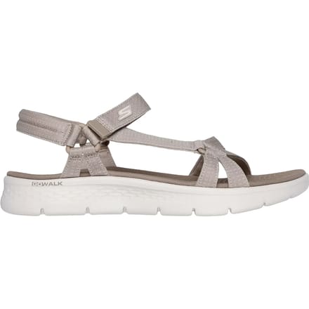 Skechers Go Walk Flex Sandal - Sublime Dames Sandalen - Taupe - Maat 39