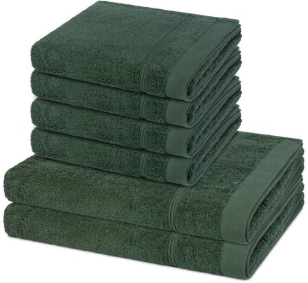Ross Sonstiges 4 X handdoek 2 X douchehanddoek - in set 6 pack Rubin