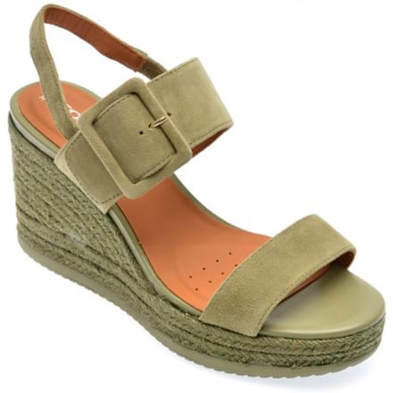 Geox Sandalen - kaki, D35GVB, suède - mt 38