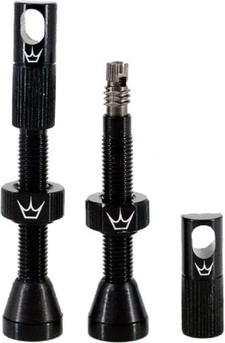 Peaty's Tubeless Ventiel 80mm - Chris King (MK2) - Zwart