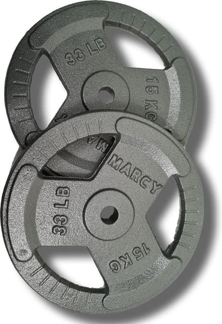 Halterschijven gietijzer set 15KG (2 stuks) Totaal: 30KG