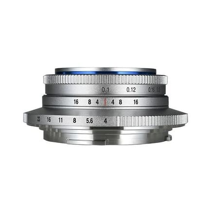 LAOWA 10mm f/4 Cookie  L-vatting APS-C zilver