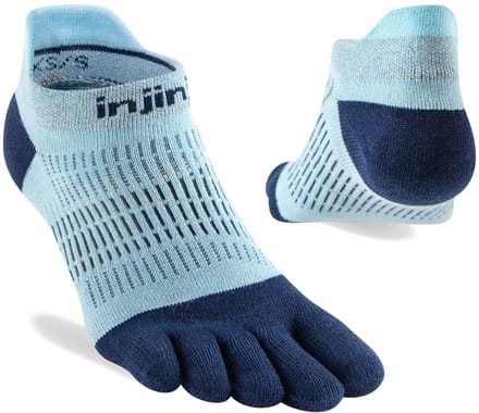 Injinji Women's Run Lightweight No-Show - Lichtblauw - 40-45