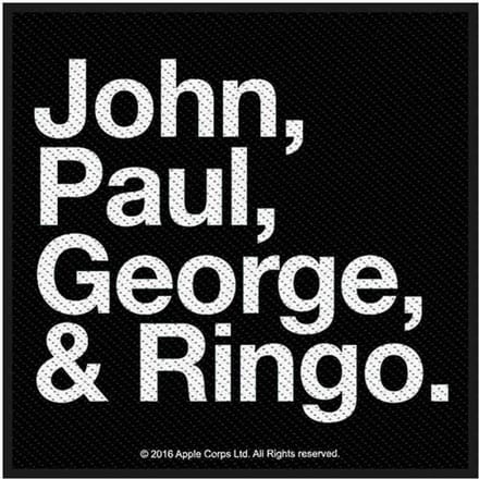 The Beatles - Patch - John, Paul, George & Ringo