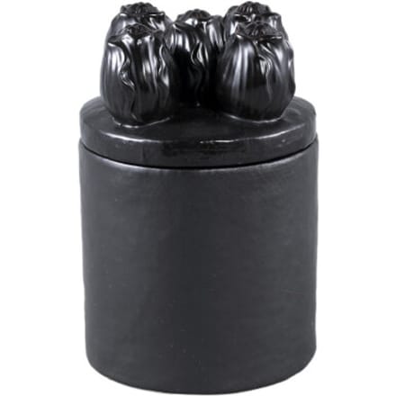 PTMD - Pot Krystine - Zwart - 15x15x21cm