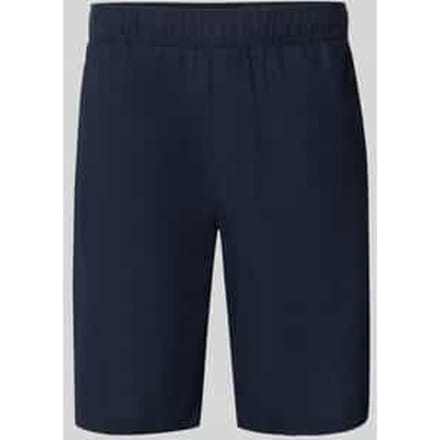 straight fit korte broek met achterzak
