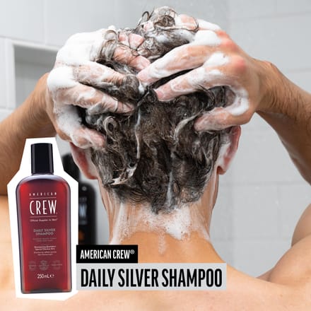 American Crew Haarverzorging & lichaamsverzorging Daily Silver Shampoo Dames 250 ml