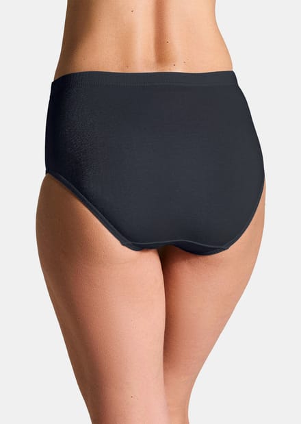 Zeven tailleslips - zwart - Gr. 36 van Goldner Fashion