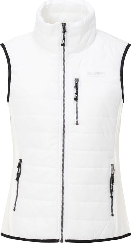 Nordberg Bodywarmer Tirza - Dames - Wit - Maat M