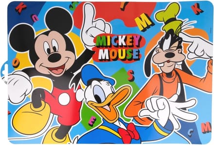 Mickey Mouse - 42x28 cm - Onderleger - Eten en Knutsel Placemat