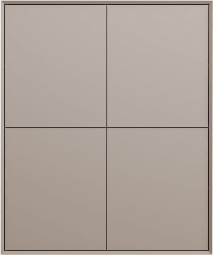 CALICOSY - Dressoir hoog 4 deuren L100 cm - ORÉLIA