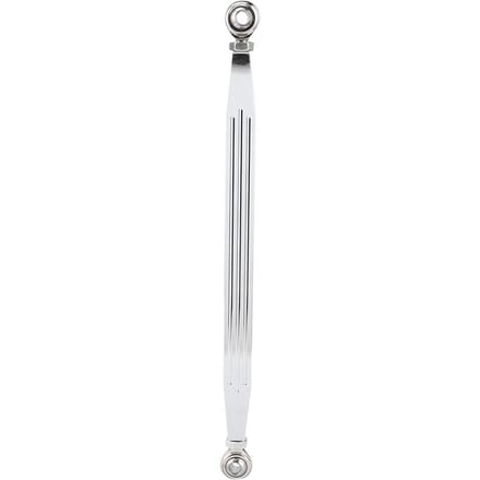 300mm 12in Streep Lang Type Schakelarm Hendel Koppeling Linkstang Zilver white