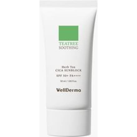 WellDerma - Teatree Herb Tox Cica Sunblock 50ml