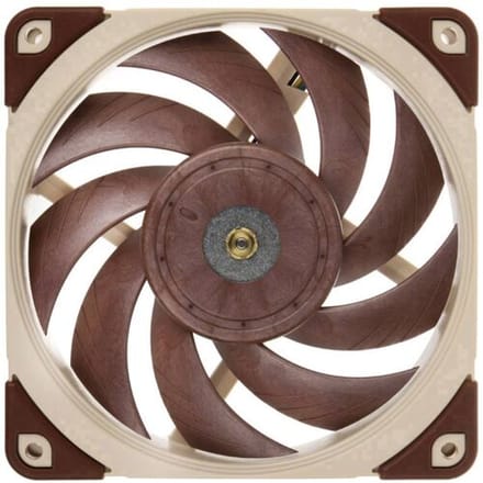 Noctua NF-A12x25 PWM PC-ventilator Bruin, Beige (b x h x d) 120 x 120 x 25 mm