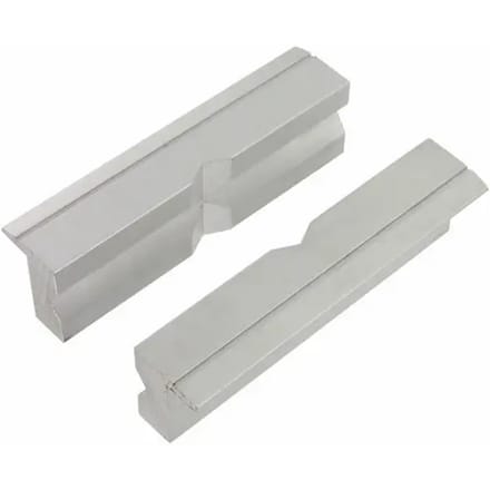 Var Set Aluminium Jaws For Workshop Bench 100 Mm Gereedschapsset Grijs
