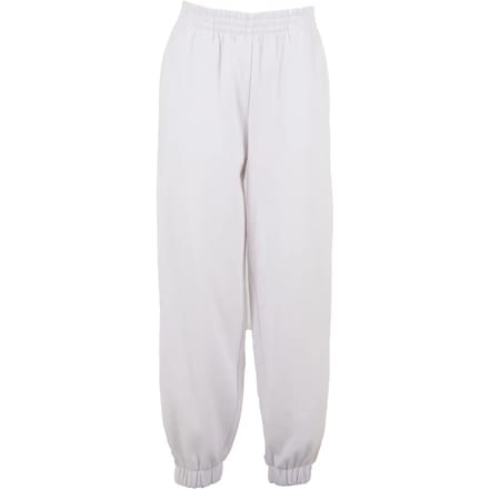 Build your Brand Ladies Basic Sweatpants BYBB031 - White - S