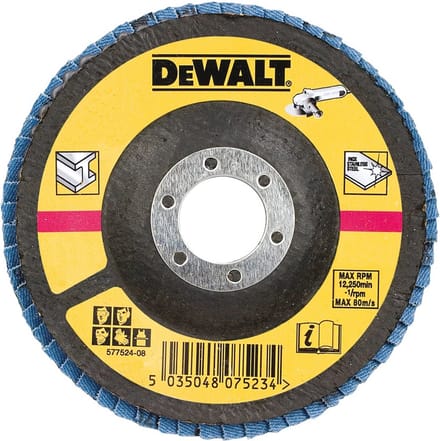 DeWALT DT3265 Lamellenschijf gebogen 125mm K36