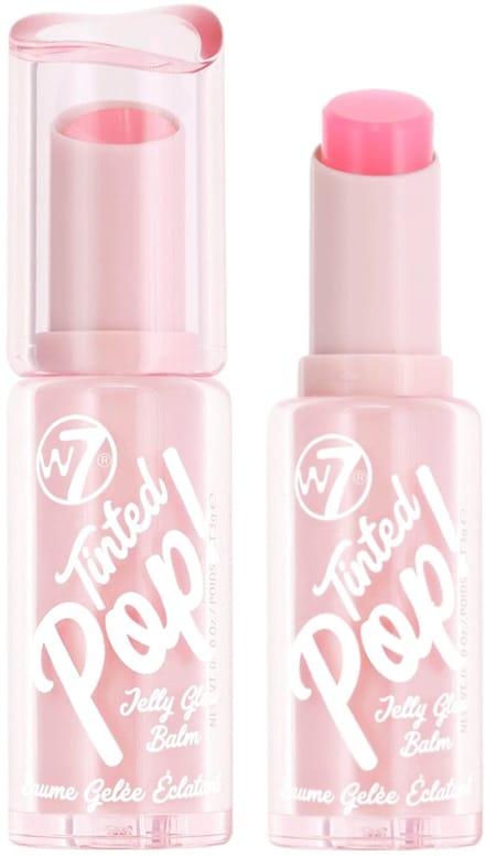 W7 Tinted Pop! Jelly Glow Balm Lipstick - Sweet
