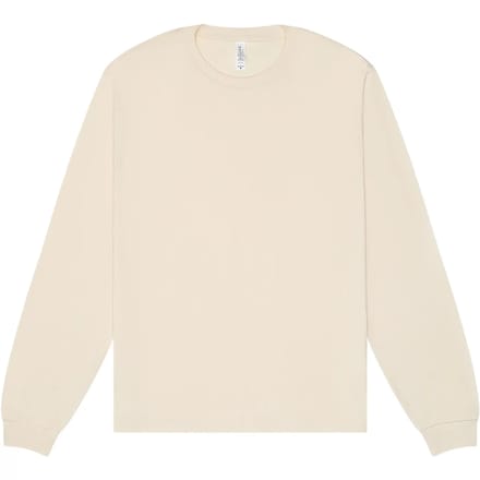 Bella+Canvas Unisex Heavyweight Long Sleeve Tee CV3511 - Natural - M