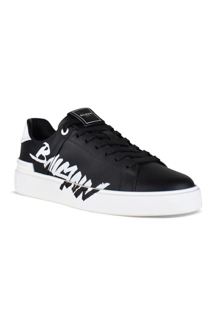 Balmain B-court Sneakers Zwart