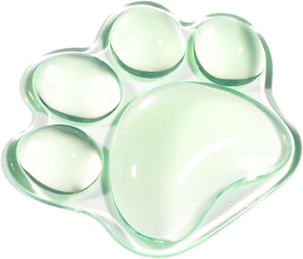 Polssteunkussen - Muisondersteuning - Comfortabel Werken - Zachte Siliconen - 12x10cm - Groen