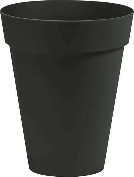 Bloempot Buiten Hoog Rond Arke Slim 33cm ANTRACIET Nicoli