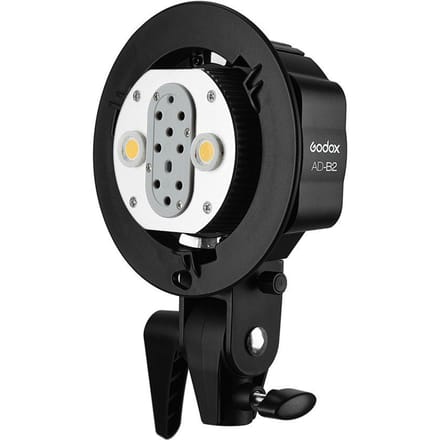 Godox WITSTRO AD-B2 AD200 tête de Flash double puissance monture Bowens pour Flash black