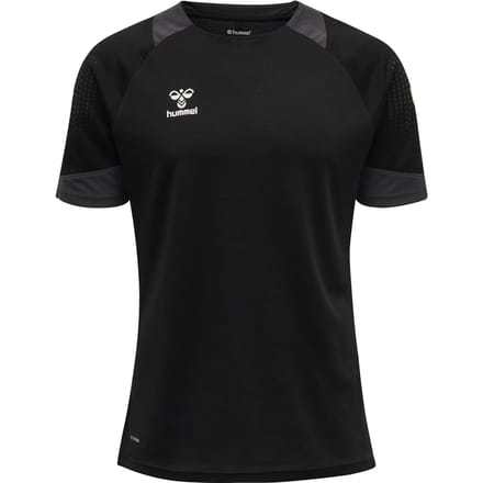 Hummel Lead Poly T-shirt Met Korte Mouwen Zwart 164 cm Kinderen