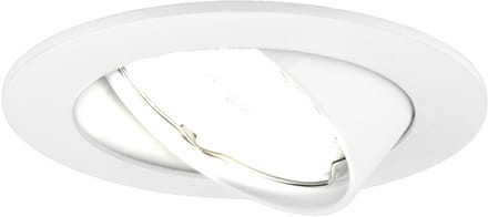 Ledvion - LED Inbouwspot Amsterdam - Wit - Dimbaar - 3W - 6500K - Ø82 mm