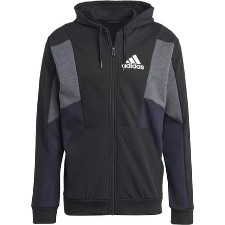 Sweatshirt capuchon met volledige rits adidas Essentials Colorblock