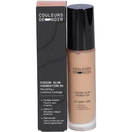 Couleurs De Noir Fusion Glow Foundation 05 Warm Doré 30 Make-up