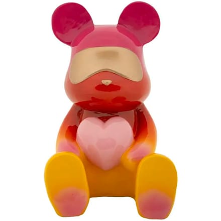 Zittend decoratief beeldje Mauro Ferretti Rainbow